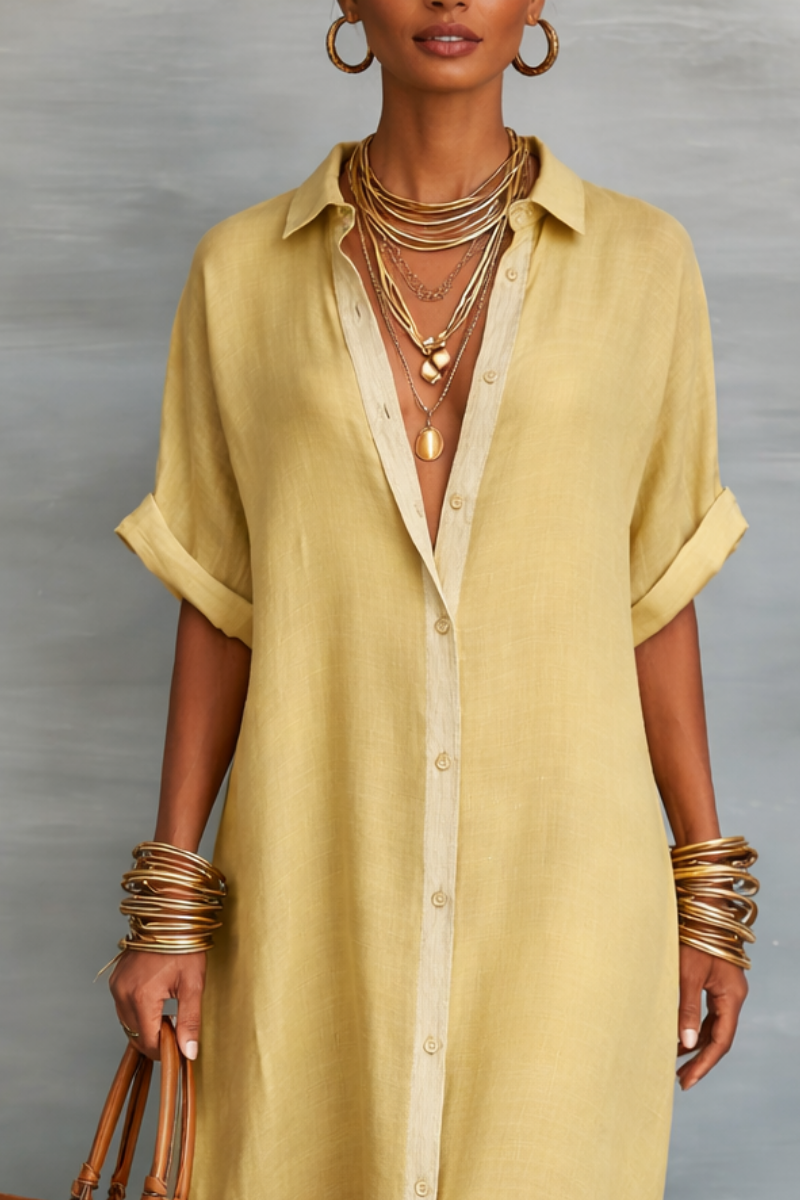Manelle™ | Vestido Maxi con Línea Minimalista