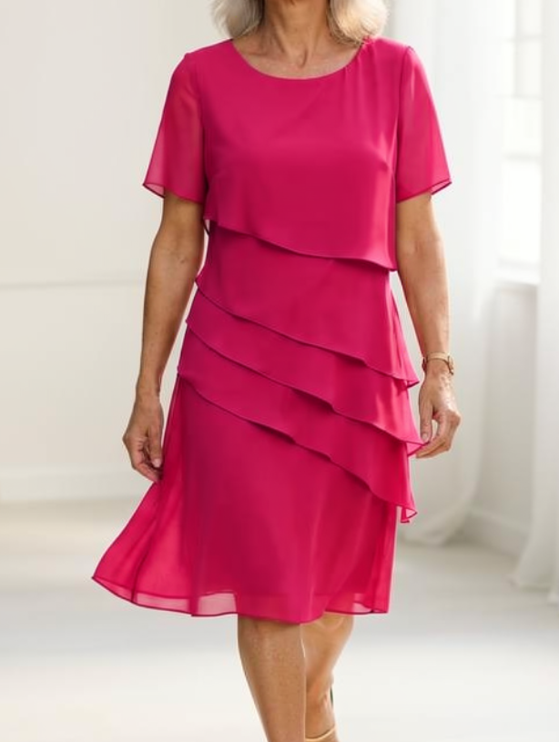 Linda™ - Elegante vestido de volantes cómodo