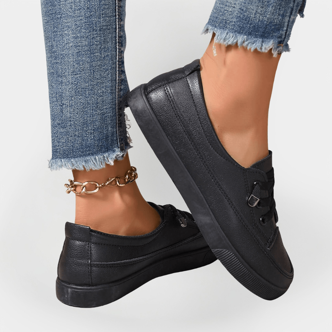 Zapatos de Cuero Ortopédicos