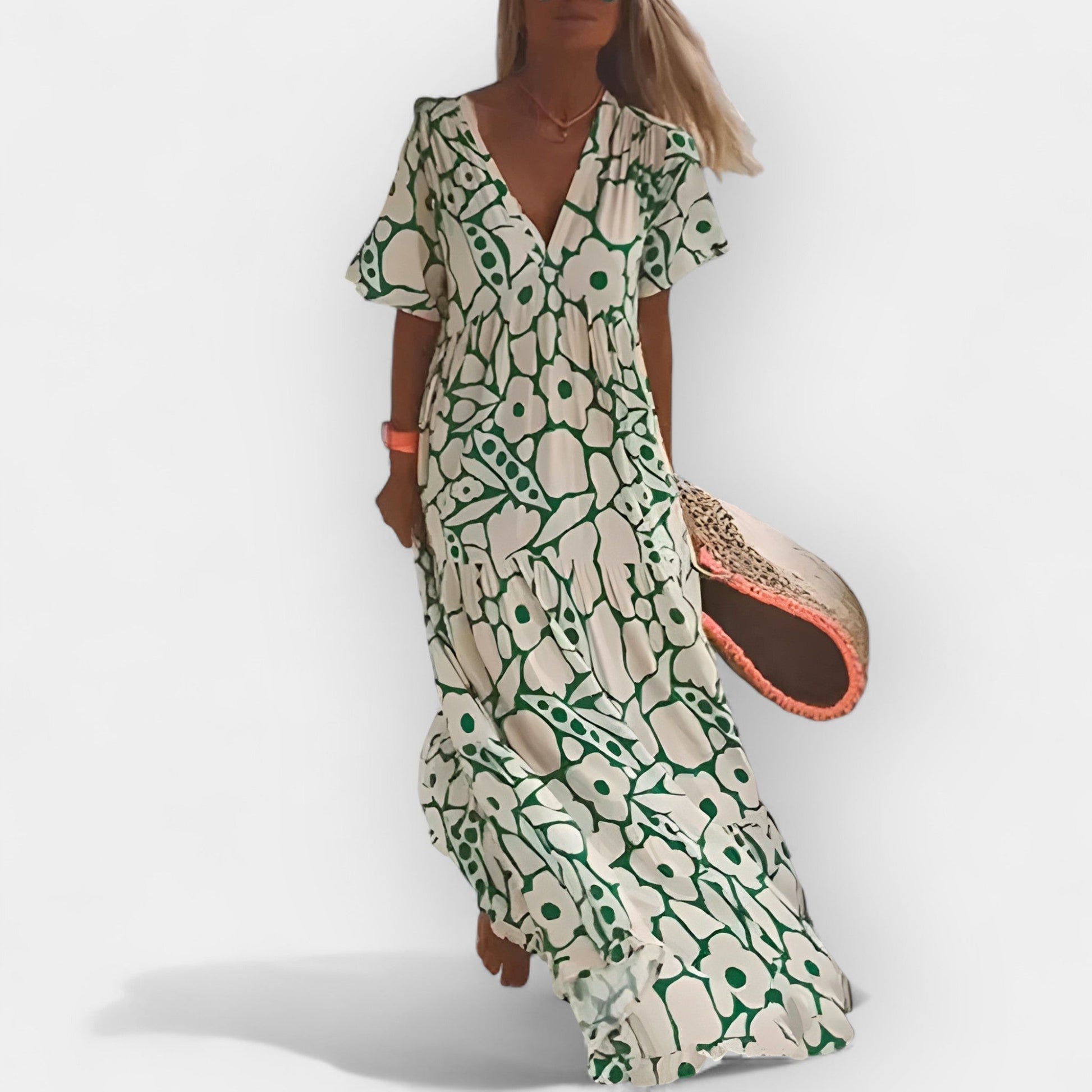 Vestido de Verano Aireado con Estampado