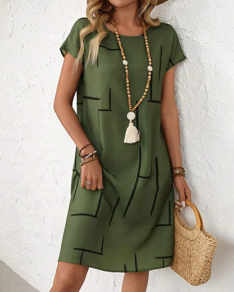 Delia - Vestido de Verano de Tacto Suave