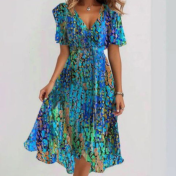 Sapphire | Vestido Midi Azul Brisa