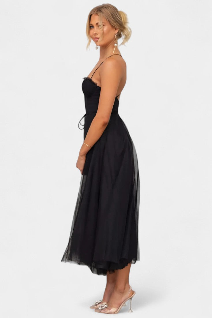 Eileen Vestido Midi de Tul