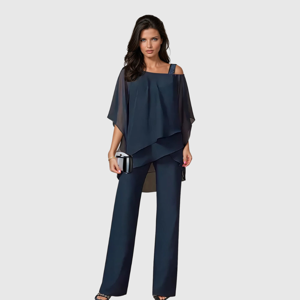 Mariella™ Conjunto de Dos Piezas en Capas