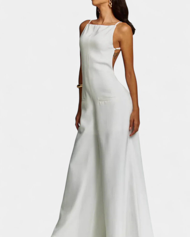 Belén | Mono Halter de Pierna Ancha Radiante