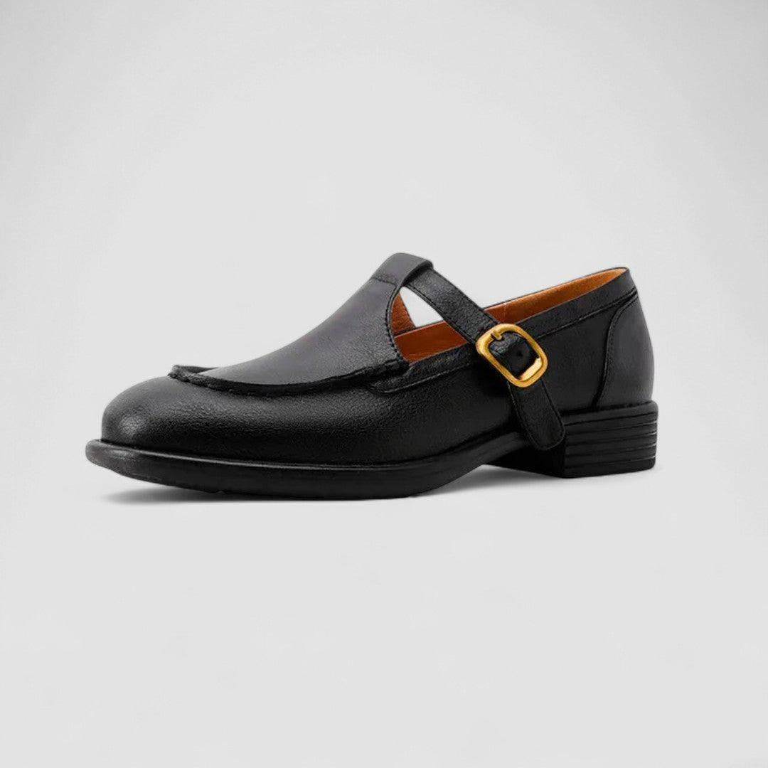 Zhelynne | Zapatos Mary Jane ortopédicos con punta cuadrada