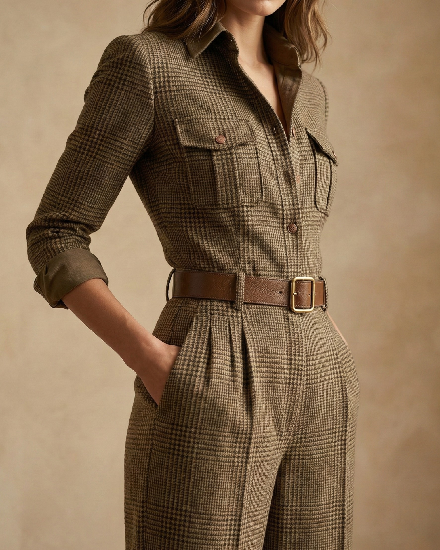 Elga | Mono de Tweed Moderno