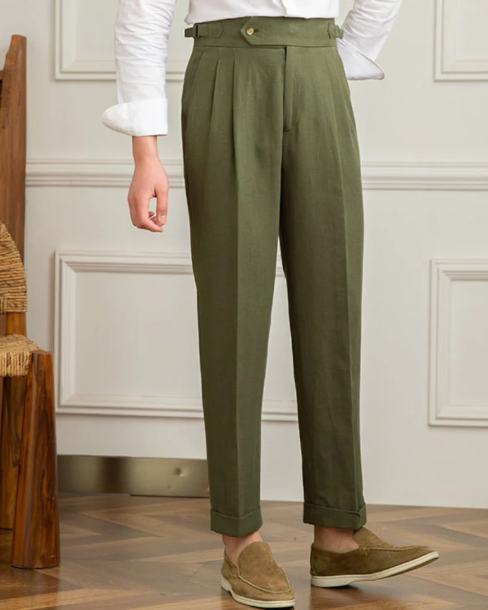 Pantalón de lino Bali