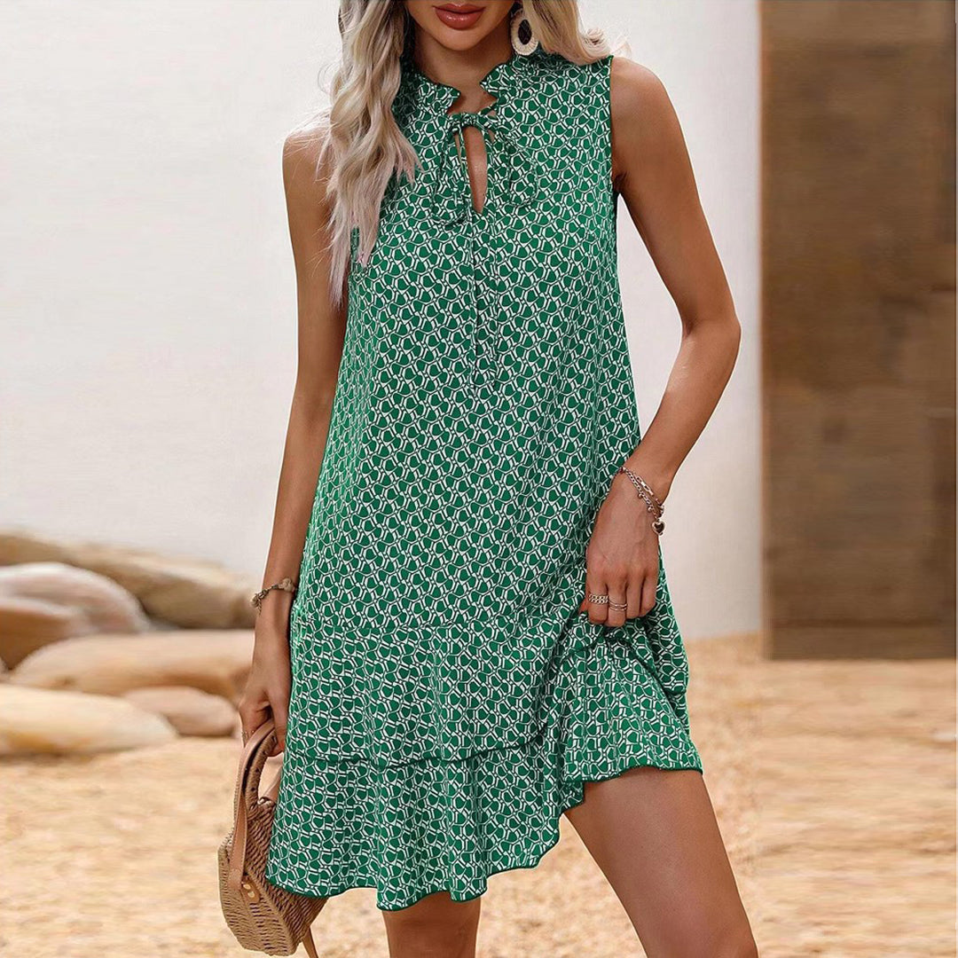 Linda™ | Elegante vestido sin mangas con escote en V