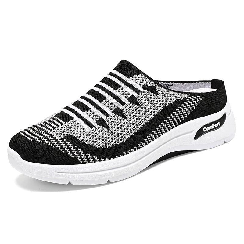 Zapatillas de mujer Slip-On de malla elegantes y transpirables