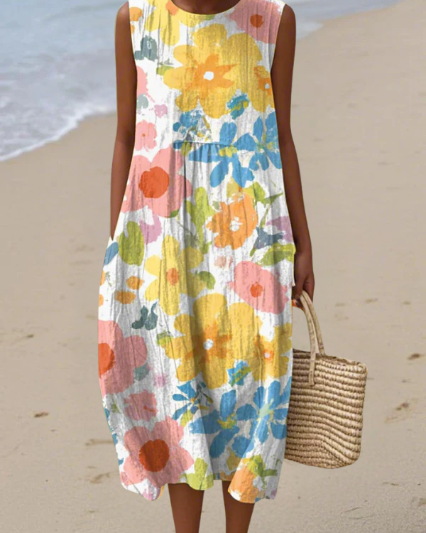 Victoria | Vestido Midi Floral