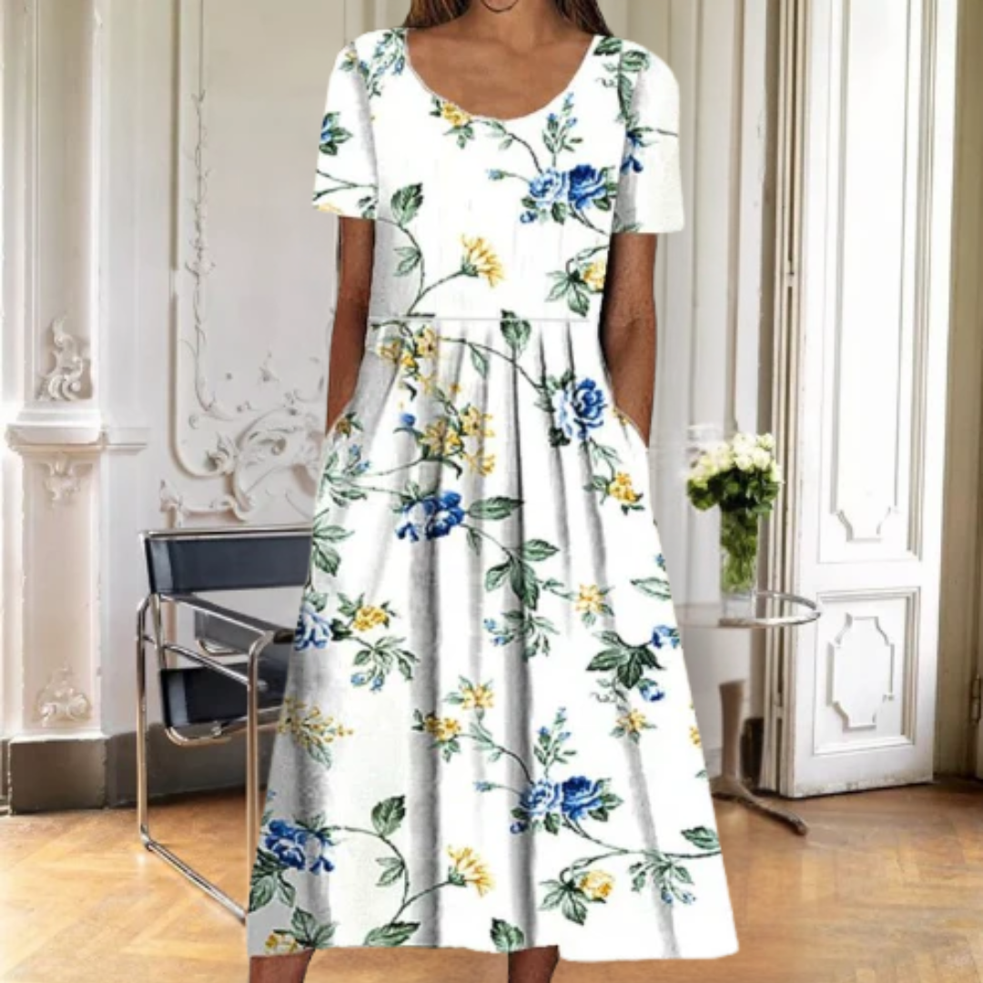Fe | Vestido Floral Verano Cómodo