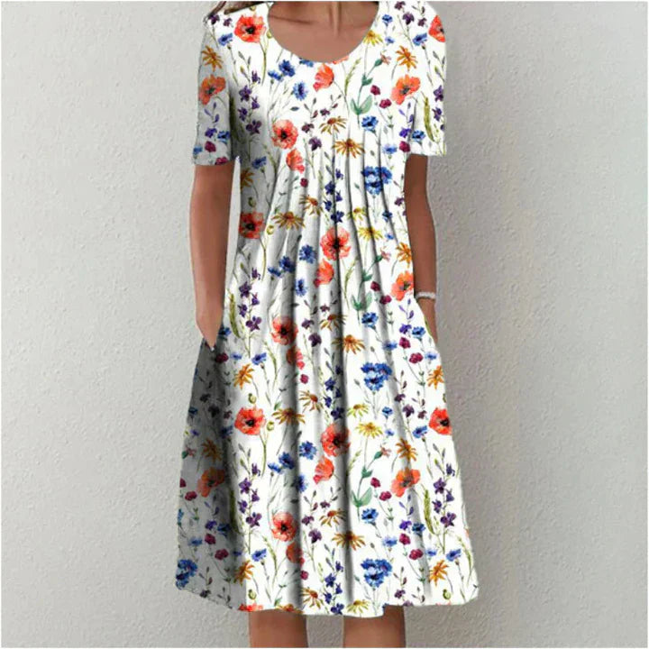 Valeriana | Vestido elegante de algodón