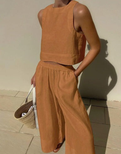 Cherra™ - Conjunto Casual de Dos Piezas Elegante