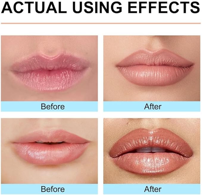 Tinte Labial Peel Off – Set de 3 Colores WOW + Aceite Labial Hidratante de Regalo + Pinza de Moda Incluida | Efecto Tattoo a Prueba de Besos