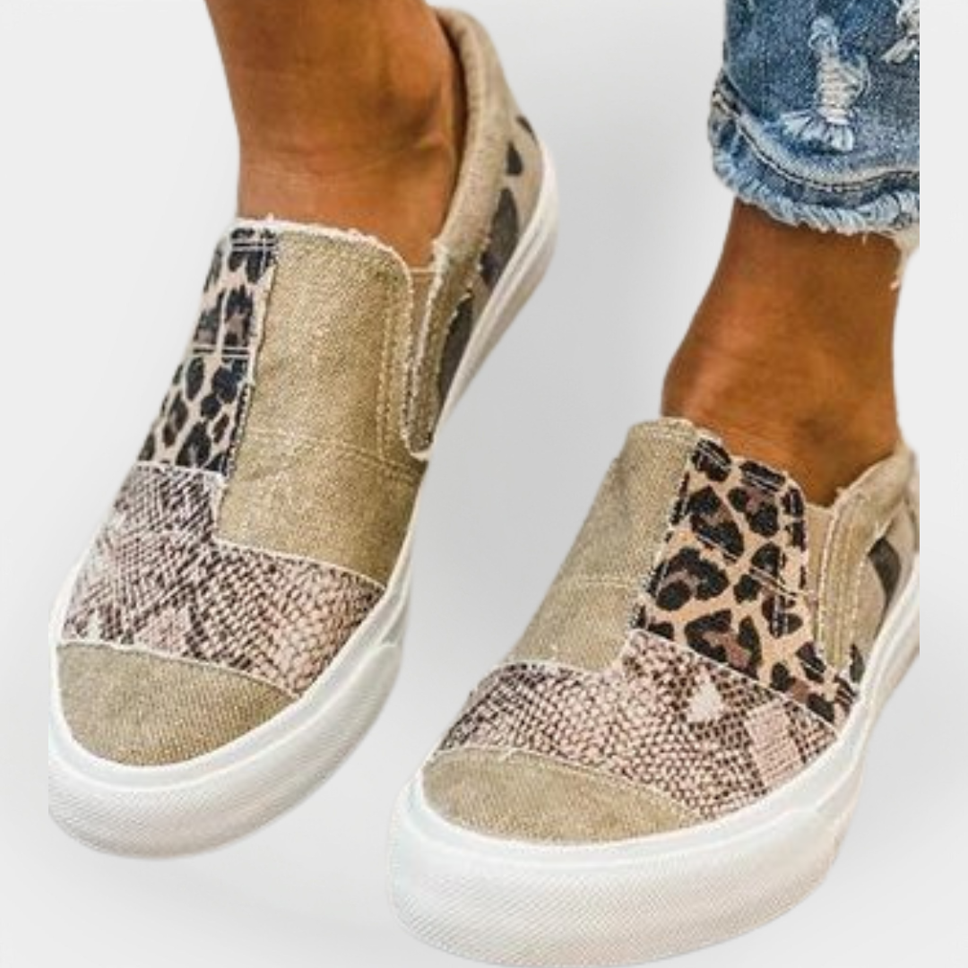 Zapatos Únicos y Cómodos con Estampado Animal