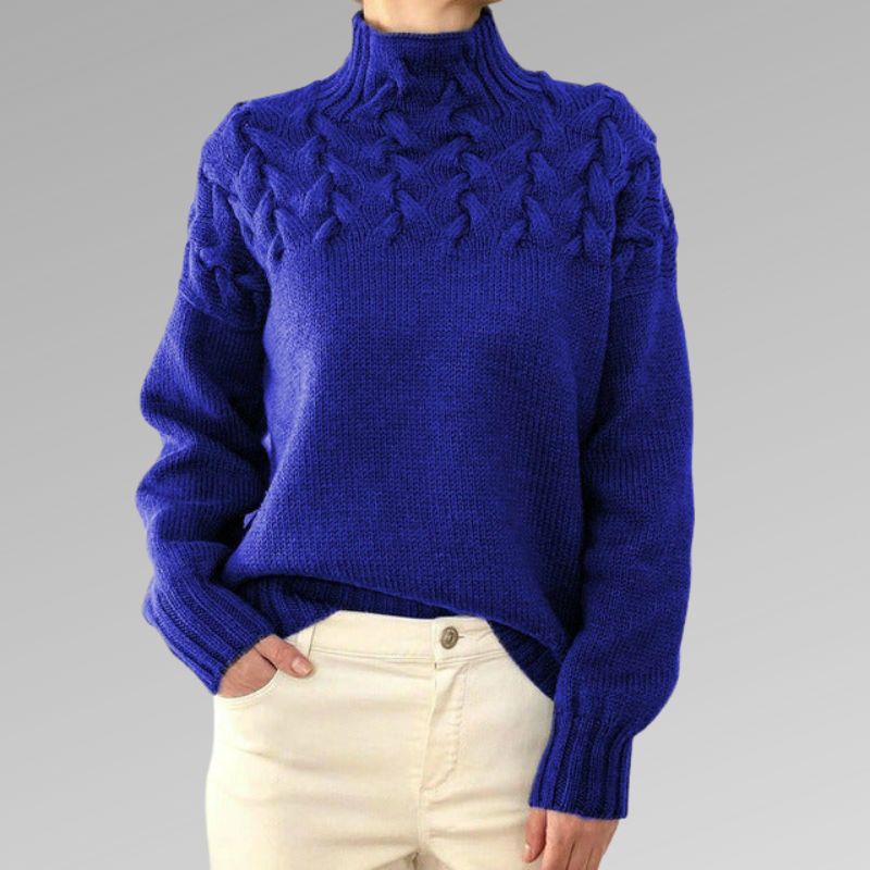 Zayla™ Elegante y Cálido con Cuello Alto