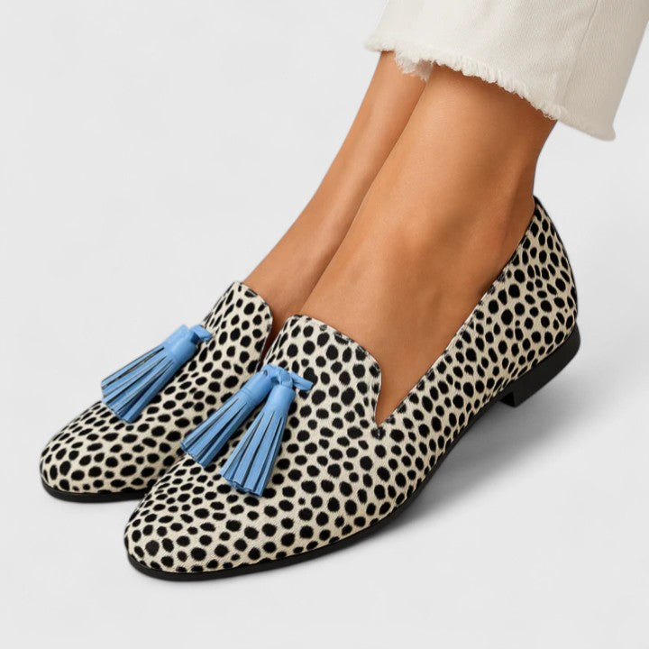 Mira | Mocasines con Borlas