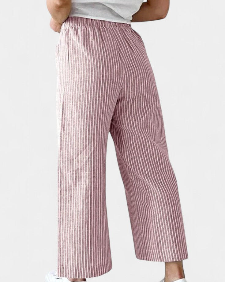 Lumiere Pantalones Livianos de Corte Relajado