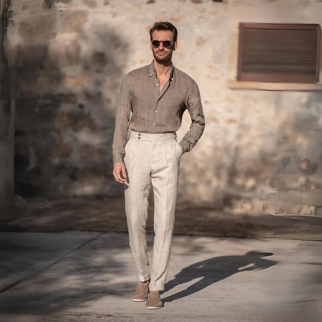Gold Coast Linen Pants