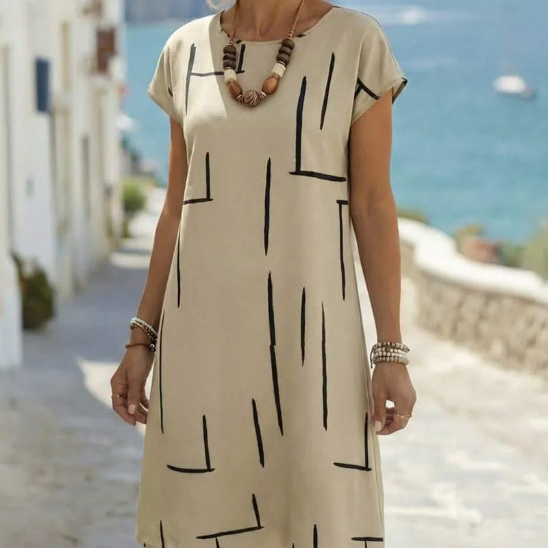 Delia - Vestido de Verano de Tacto Suave
