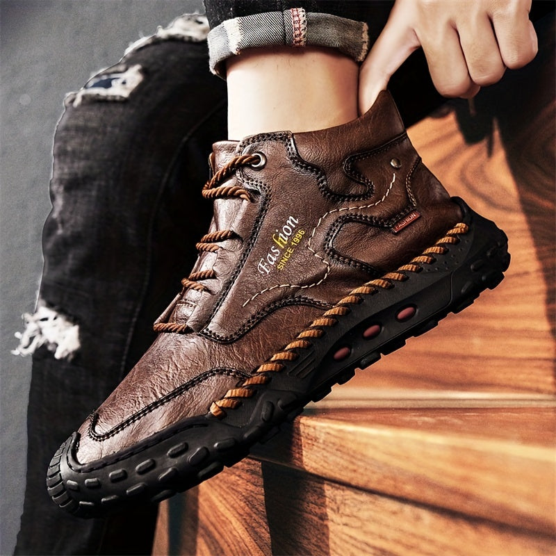 MASON – ZAPATOS DE TRAIL DE CUERO VINTAGE