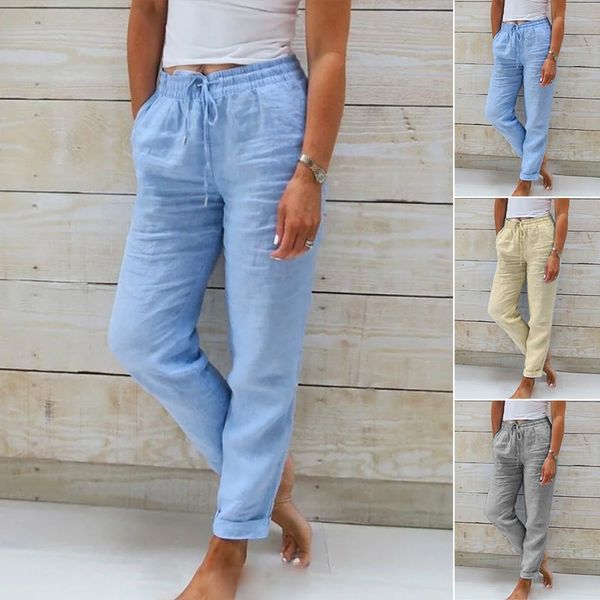 Tamina - Pantalón Casual con Cuerda Ajustable