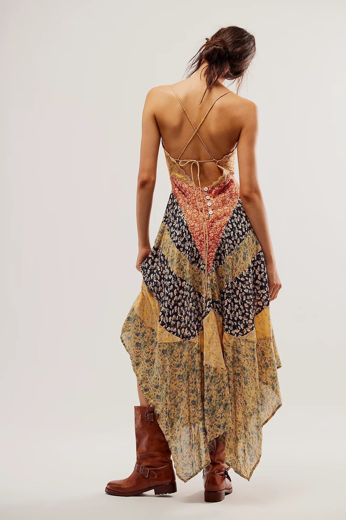 Vestido Maxi En Las Flores