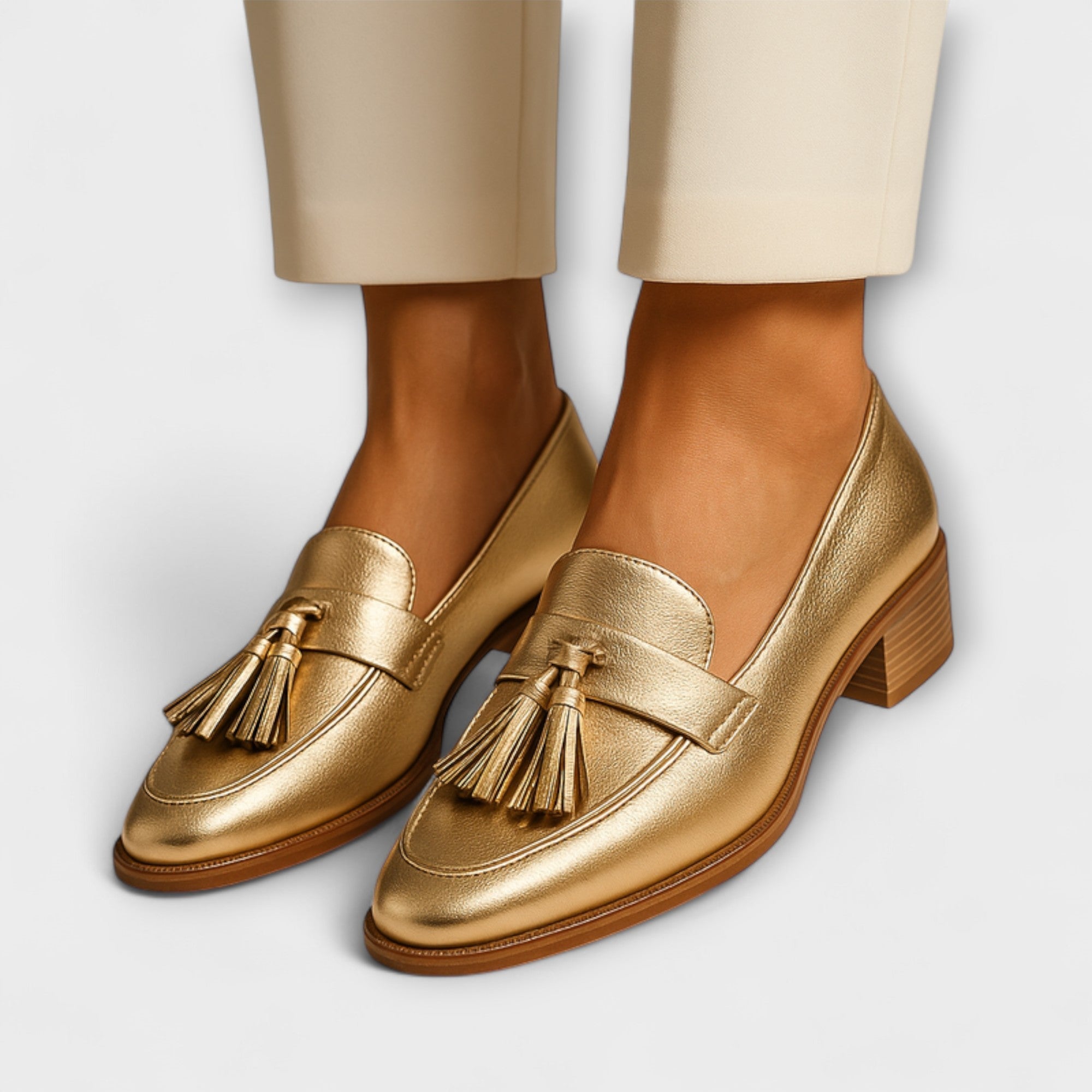 Estela | Slippers dorados