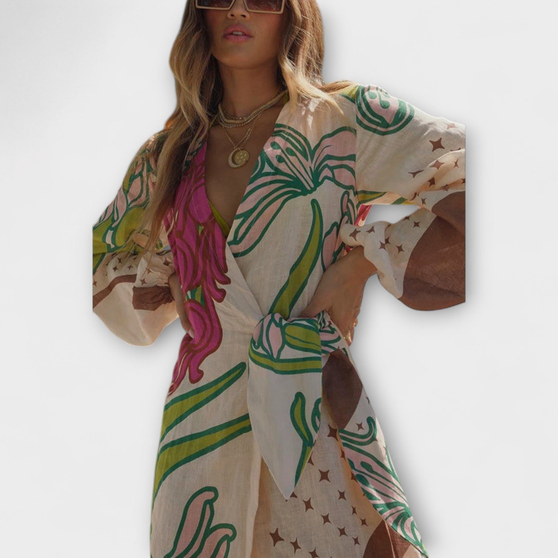 Tracey - Túnica Maxi con Nudo