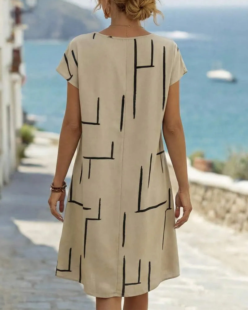 Delia - Vestido de Verano de Tacto Suave