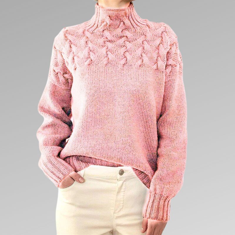 Zayla™ Elegante y Cálido con Cuello Alto