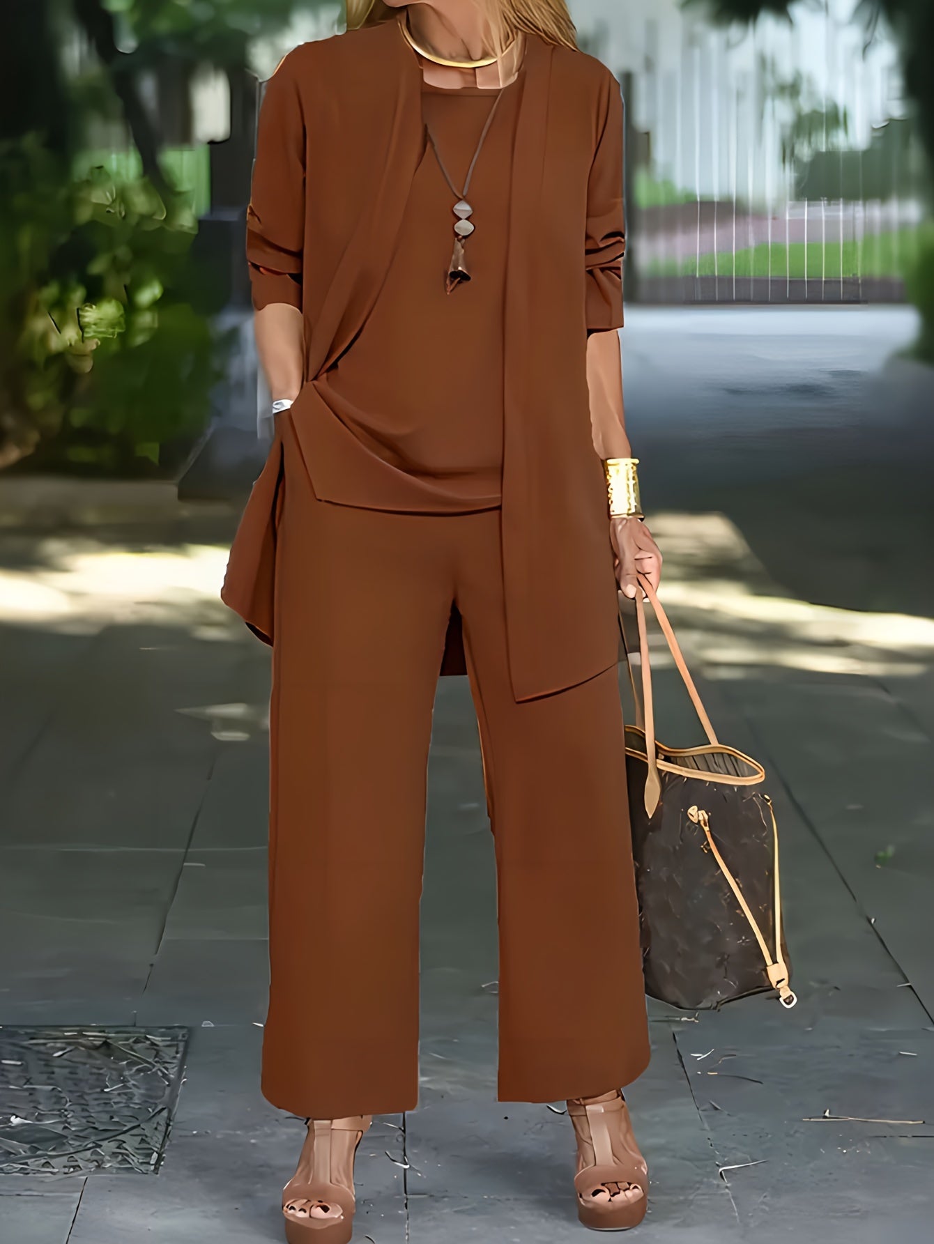 Layla™ - Elegante Conjunto de Tres Piezas