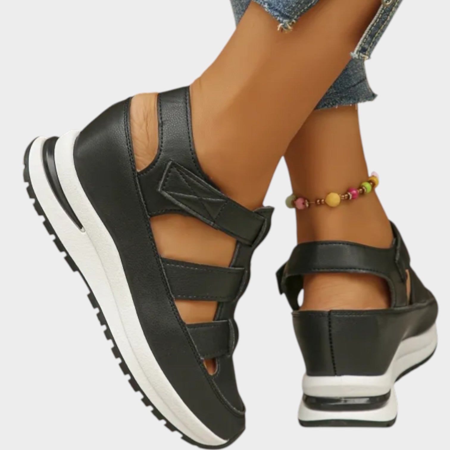 Zapatillas de Plataforma Sandalias Urbanas