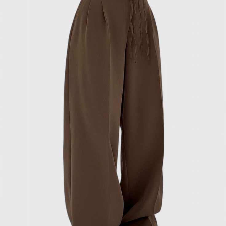 Sophie | Pantalones de pierna ancha con cordones