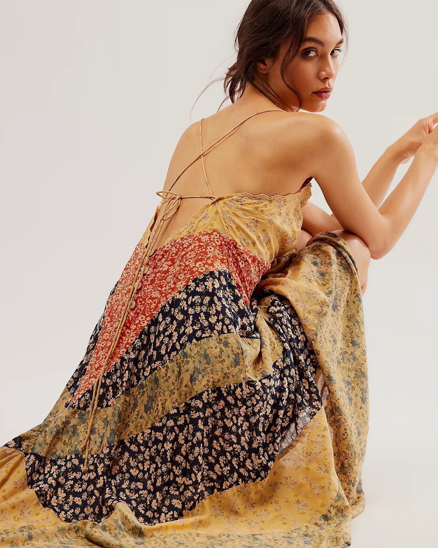 Vestido Maxi En Las Flores