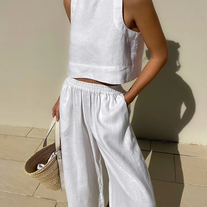 Cherra™ - Conjunto Casual de Dos Piezas Elegante