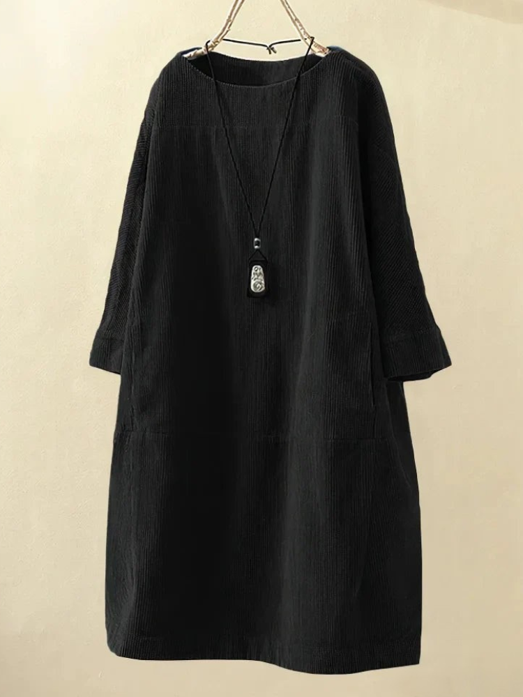 No Dualidad | Vestido casual vintage de pana