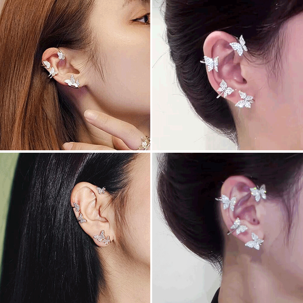 Pendientes de Mariposa, Cisne y Serpiente