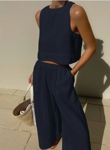 Cherra™ - Conjunto Casual de Dos Piezas Elegante