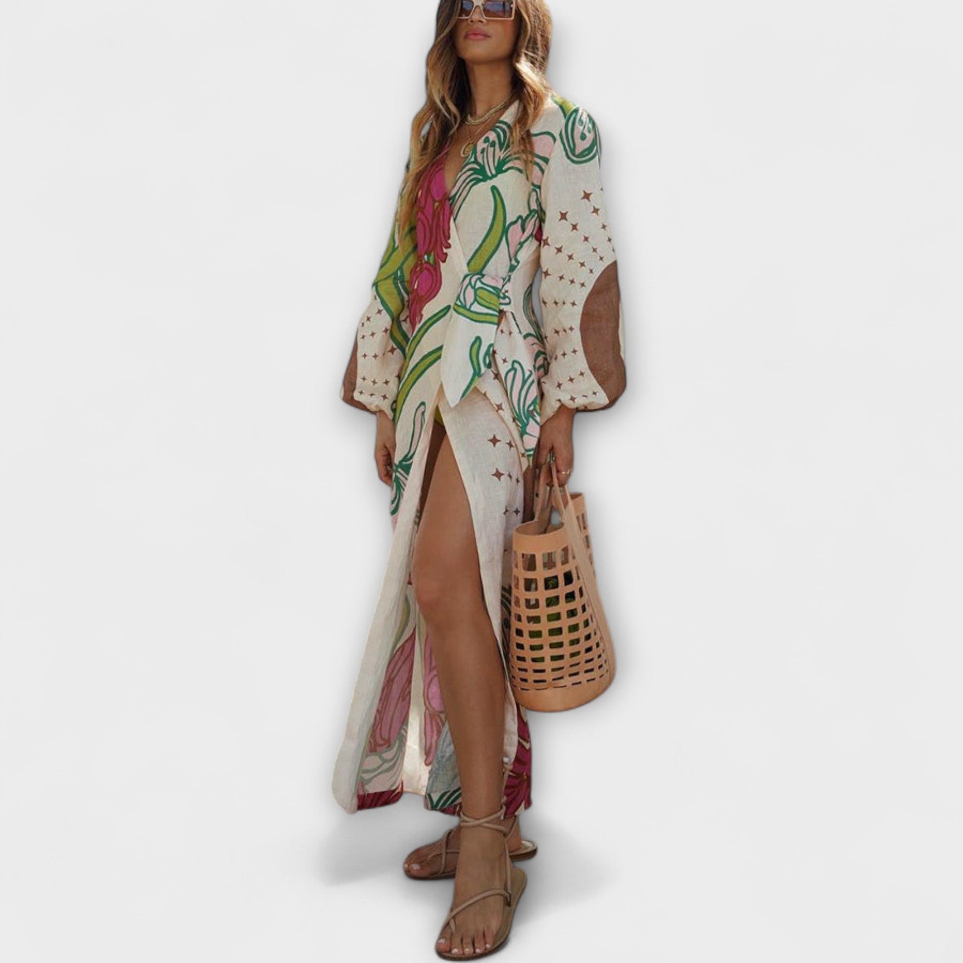 Tracey - Túnica Maxi con Nudo