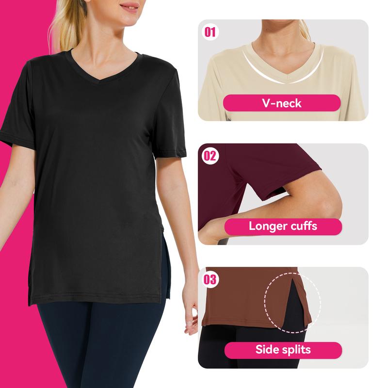OLIVIA – CAMISETA V-NECK PARA EL DÍA A DÍA (PAQUETE DE 3)