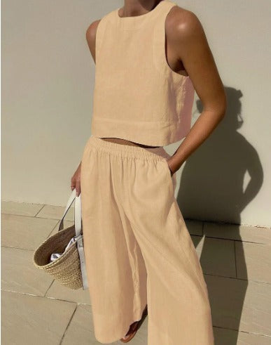 Cherra™ - Conjunto Casual de Dos Piezas Elegante