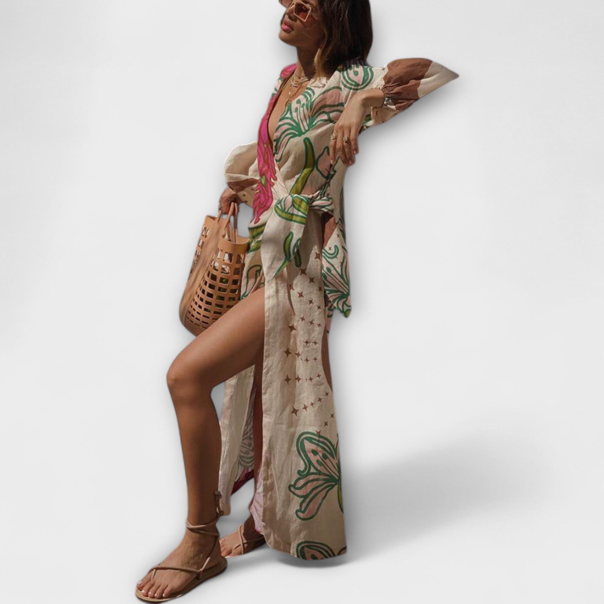 Tracey - Túnica Maxi con Nudo
