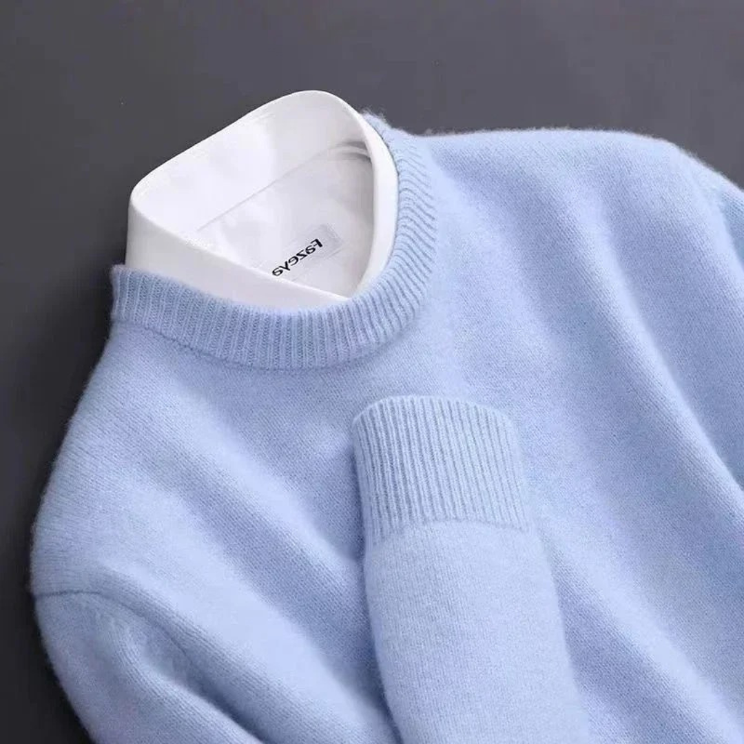 PETER – SUÉTER CLÁSICO DE CUELLO REDONDO