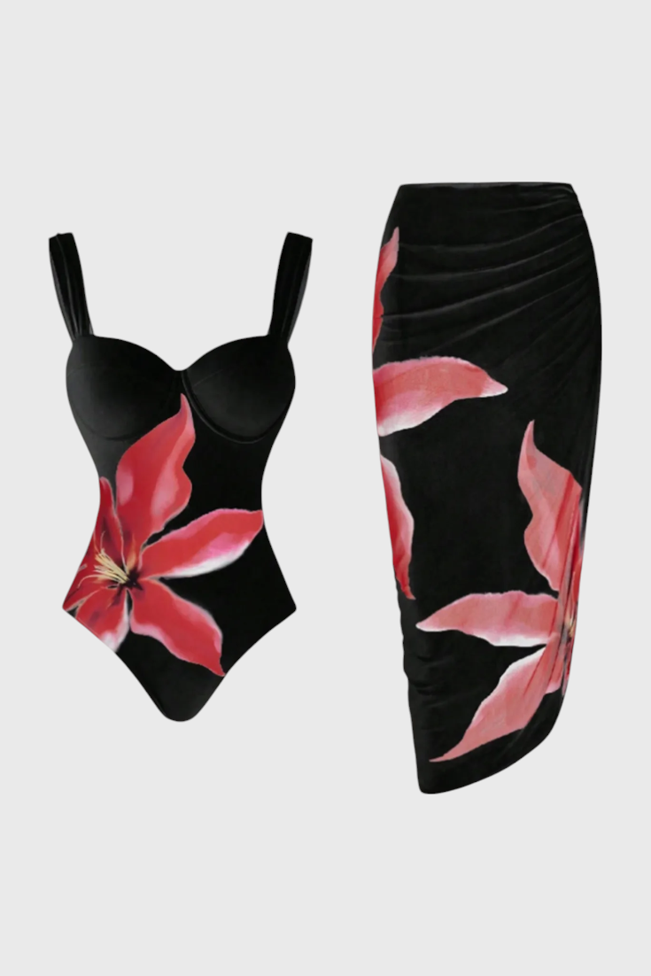 Ibiza | Conjunto de Baño de Dos Piezas Floral