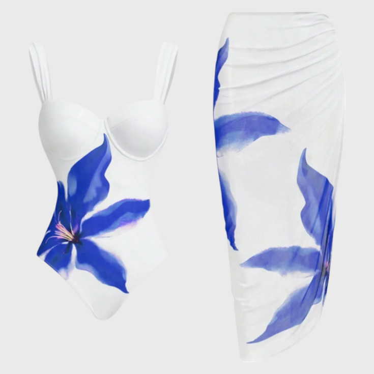 Ibiza | Conjunto de Baño de Dos Piezas Floral