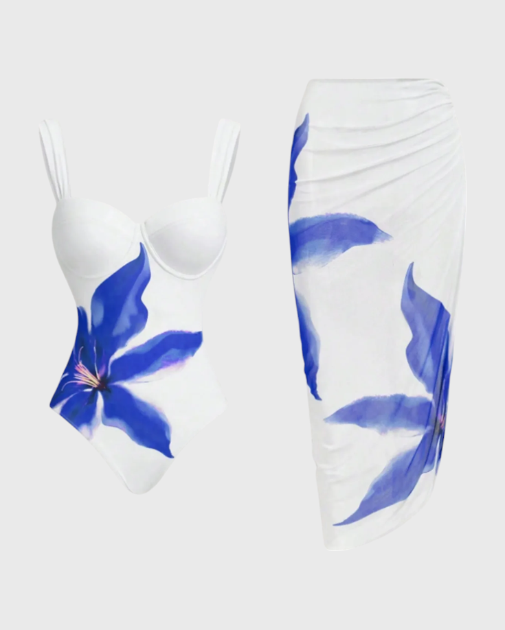 Ibiza | Conjunto de Baño de Dos Piezas Floral