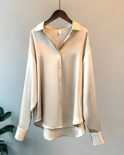 Lorenae | Blusa para mujer con botones y diseño elegante de manga larga