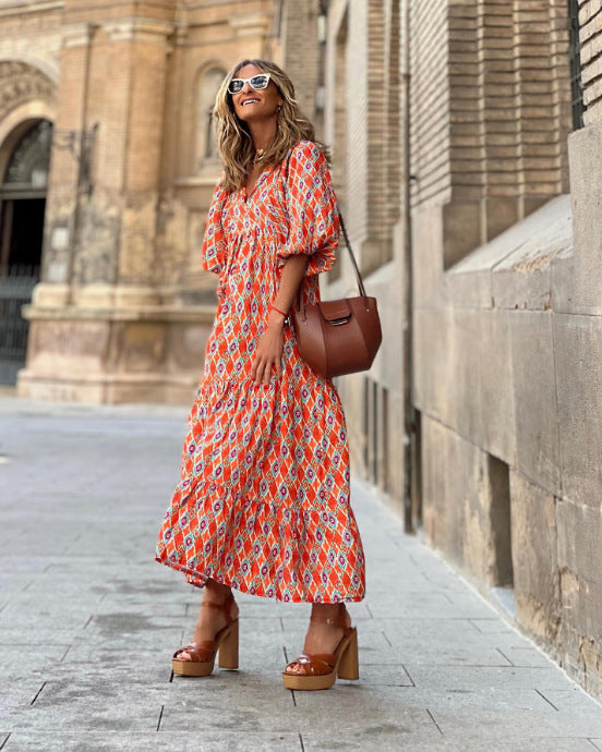 PATSI - VESTIDO CON HOMBROS ABULONADOS